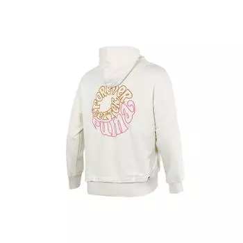Толстовка Puma Back Logo Print Мужская Толстовка Молочно-Белая 533038-73 M