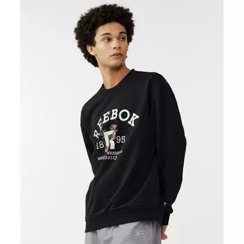 Толстовка REEBOK 1895 Flower Черная 90