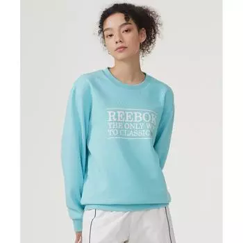 Толстовка REEBOK Classic Letter Изумрудный 95