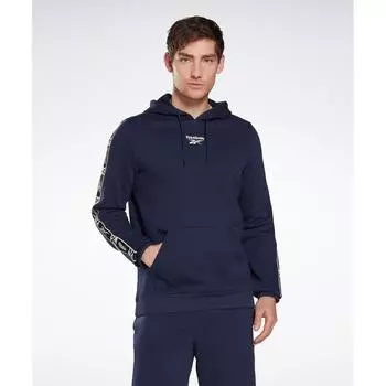 Толстовка с капюшоном Reebok Ri Tape Oth Navy Hj7841 00S
