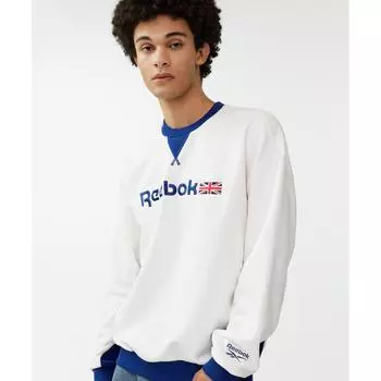Толстовка REEBOK Union Jack в цветовой гамме Белый