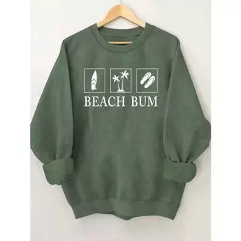 Толстовка с буквенным принтом, повседневная толстовка с круглым вырезом для зимы и осени, женская одежда S