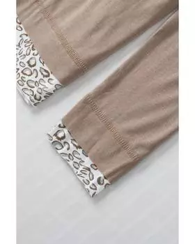 Толстовка с длинным рукавом Azura Exchange с пуговицами в стиле пэчворк S хаки