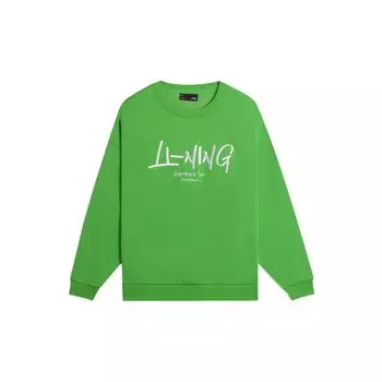 Толстовка с длинными рукавами на флисовой подкладке Топы унисекс Зеленый AWDSF75-10 M