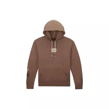 Толстовка с капюшоном Air Jordan x Travis Scott Archaeo, коричневые мужские топы DO4094-256 S