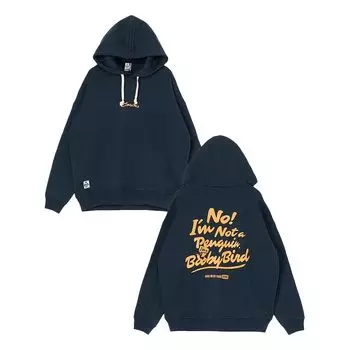 Толстовка с капюшоном большого размера Not A Penguin Parka Navy [Chums] I m P/O Men s