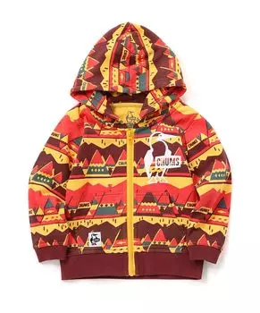Толстовка с капюшоном Booby Logo Zip Parka LP Kids Tipi [Chums] Детская