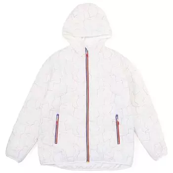 Толстовка с капюшоном Booby Stitch Padded Hoodie White x Rainbow S [Chums] Мужская
