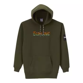 Толстовка с капюшоном Brushed Pullover Hoodie Olive XL [Sunline] Мужская SUW-15312 оливковый