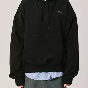 Толстовка с капюшоном BT21 BASIC GROUP TUNE черная (M-L) M