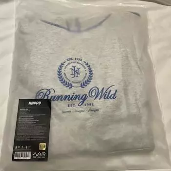 Толстовка с капюшоном BTS JIN размера L Happy POP-UP Venue Limited