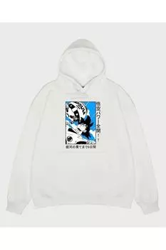 Толстовка с капюшоном цвета экрю Goku Dragon Ball