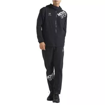 Толстовка с капюшоном Descente SUNSCREEN TAIKYU на молнии с функцией охлаждения, эластичная, водоотталкивающая, устойчивая к выцветанию, для тренировок, бегу, черная, 4 л [Move Sports] Джерси/Кросс чёрный