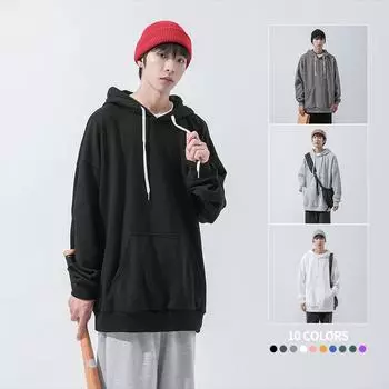 Толстовка с капюшоном для мужчин, весенняя свободная одежда, модная мужская пара, новая мужская куртка, верхняя часть, весенняя и осенняя толстовка S