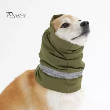 Толстовка с капюшоном для собак, зимние ветрозащитные наушники, повязка на голову со светоотражающей полосой, защита от шума, теплый шарф, шапка для прогулок в холодную погоду S чёрный