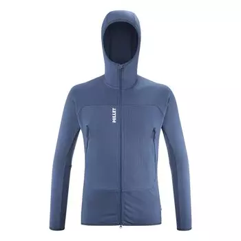 Толстовка с капюшоном Fusion Grid для холодной погоды MIV9024 Dark Denim M [Millet] для мужчин (НОВЫЙ ЛОГОТИП)