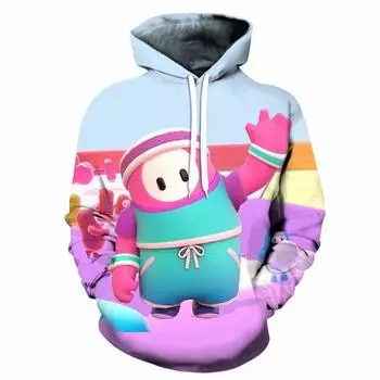 Толстовка с капюшоном Games с длинным рукавом, повседневная, удобная, свободная, толстовка Harajuku, винтажная, повседневная, осенне-зимняя одежда 100cm