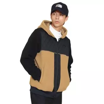 Толстовка с капюшоном Гольф C24217111 [Callaway] Мужская (Шерпа Флис) / / 1040_Бежевый