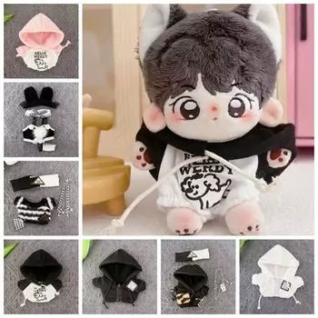 Толстовка с капюшоном Хлопковая кукольная одежда Одевание Без атрибутов Кукольная одежда Костюм Кукольные аксессуары style A