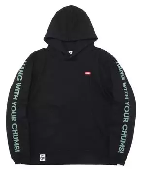Толстовка с капюшоном HWYC Pullover Parka Black [Chums] Мужская чёрный