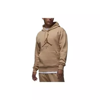 Толстовка с капюшоном и длинными рукавами Jordan Essentials с логотипом, мужские топы цвета хаки FD7546-200 L