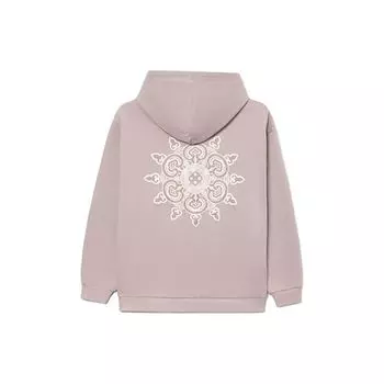 Толстовка с капюшоном и квадратным принтом баскетбольной серии Li Ning Sports, унисекс, цвет Bark-Brown AWDR729-5 L