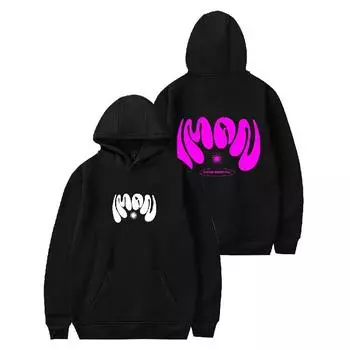 Толстовка с капюшоном и логотипом Maria Becerra, уличная одежда для женщин и мужчин, зимняя мода, повседневные пуловеры S