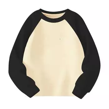 Толстовка с капюшоном из флиса для мальчиков и девочек, осенне-зимняя, средняя, детская, однотонная, теплая одежда, детский флисовый топ с капюшоном 100 чёрный