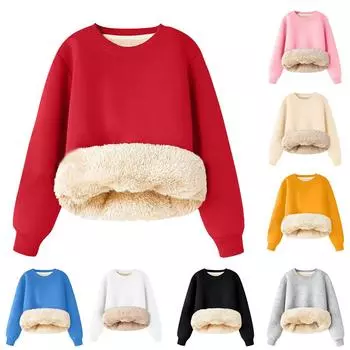 Толстовка с капюшоном из флиса для мальчиков и девочек, осенне-зимняя, средняя, детская, однотонная, теплая одежда, детский флисовый топ 100 бежевый