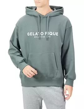 Толстовка с капюшоном из флиса UNISEX PUCT224258 GRN [Gelato Pique] SM зелёный