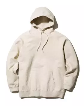 Толстовка с капюшоном из переработанного хлопка, толстовка с капюшоном, овсянка [Snow Peak]