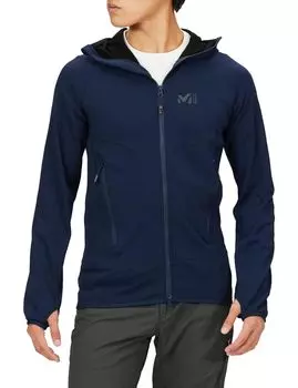 Толстовка с капюшоном из сухой сетки для скалолазания DRY GRID HOODIE M Sapphire M [Millet] Мужская сапфировый
