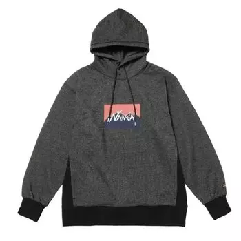 Толстовка с капюшоном Jelly Ukai Eco Hybrid Logo S Size Black [Nanga] чёрный