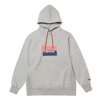 Толстовка с капюшоном Jelly Ukai Eco Hybrid Logo Size S [Nanga] L.GRY