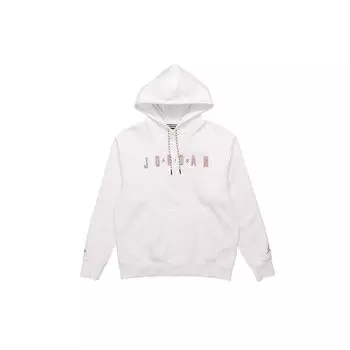 Толстовка с капюшоном Jordan Sport DNA на флисовой подкладке, мужские топы, белые CK9568-100 S
