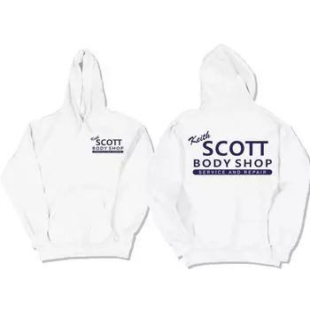 Толстовка с капюшоном Keith Scott Body Shop Толстовки унисекс Толстовки осень-зима Флисовые свитера с капюшоном Sudadera Mujer Графические топы XS белый