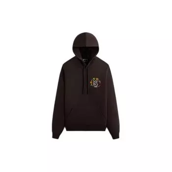 Толстовка с капюшоном Kith x New York Botanical Garden Gayac Williams III Kindling, мужские топы коричневого цвета KHM032118-211 S