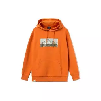 Толстовка с капюшоном Li Ning Bad Five, мужская толстовка с капюшоном, оранжевая AWDR417-3 S