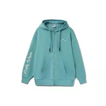 Толстовка с капюшоном Li Ning CF Su с длинным рукавом, унисекс, цвет морской волны AWDRG43-2 M