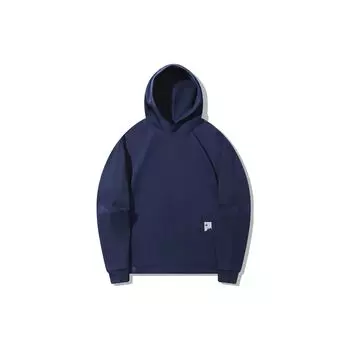 Толстовка с капюшоном Li Ning Plain Pullover, мужская толстовка с капюшоном, чернильно-синяя AWDT709-4 XL