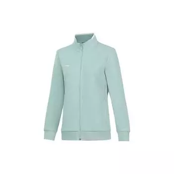Толстовка с капюшоном Li Ning Plain Stand Collar Zup Sports Hoodie Women Hoodies Stone-Blue-Gray AWDT980-4 S