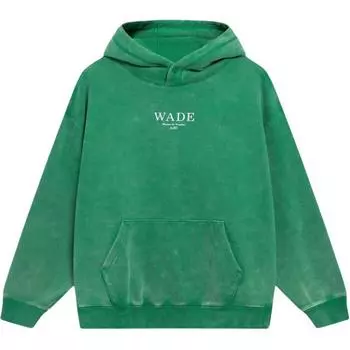 Толстовка с капюшоном Li-Ning Wade Series с принтом букв для мужчин Толстовки Крутой сосново-зеленый выстиранный AWDT141-9 M
