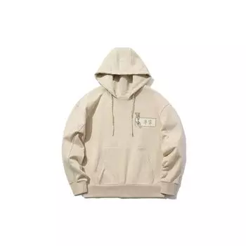 Толстовка с капюшоном Li Ning X Forbidden City Baoyun Building, унисекс, Oyster-Gray AWDPD59-1 L