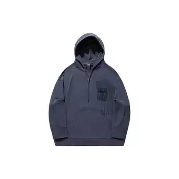 Толстовка с капюшоном Li Ning X Jackie Chan Collaboration, унисекс, ночное небо, синее AWDT669-4 M