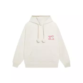 Толстовка с капюшоном Li Ning X Pixar Toy Story Series с логотипом и завязками, женские толстовки с капюшоном, белые AWDSF40-2 M