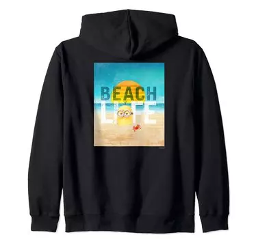 Толстовка с капюшоном Minion BEACH LIFE на молнии