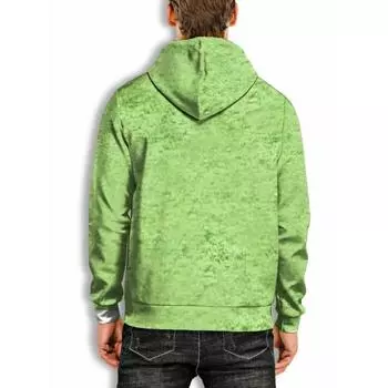 Толстовка с капюшоном Monster Print, толстовки Niche для мужчин, мужская толстовка с капюшоном и карманом-кенгуру, уличная одежда для зимы и осени, S