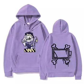 Толстовка с капюшоном MURDER DRONES с серийным обозначением N, модная одежда для мужчин и женщин, толстовка с капюшоном, новые толстовки Harajuku, пуловер для косплея S