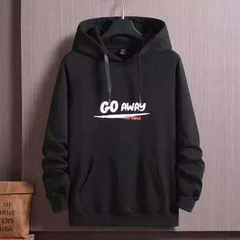 Толстовка с капюшоном, мужская большая свободная толстая мужская одежда больших размеров на весну и осень, мужская одежда очень большого размера 4XL-10XL 10XL оранжевый