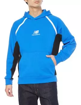 Толстовка с капюшоном NB Athletics Amplified Sweat Hoodie MT21500 Parka Serene Blue XL [New Balance] (СБУ)